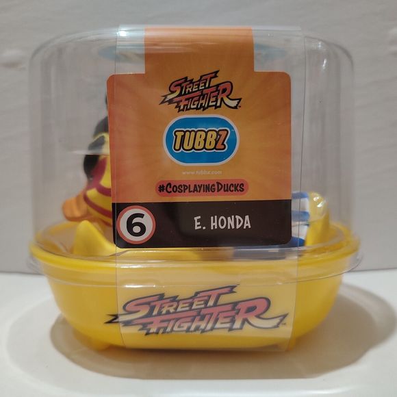 Street Fighter E Honda Tubbz Cosplaying Duck Official Collectible Figurine - Picture 4 of 8